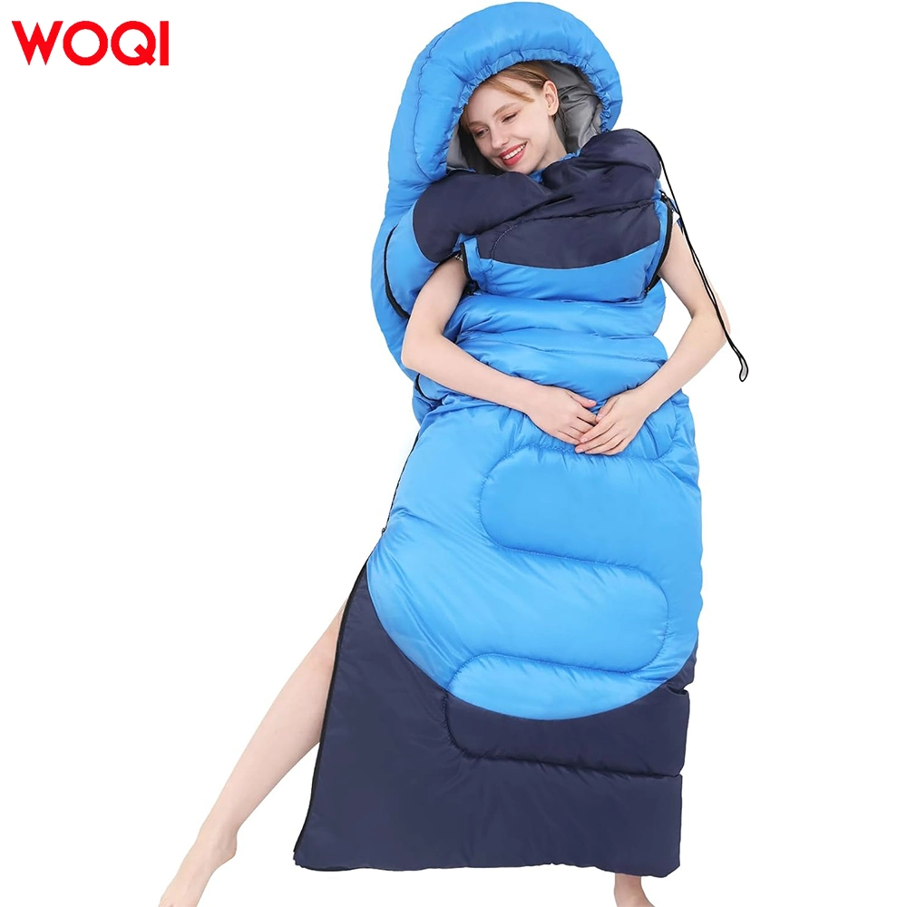 Season 3-4 Portable Adult Wearable Sleeping Bag Autumn/Winter Children&prime;s Sleeping Bag Suitable for Camping Backpacking