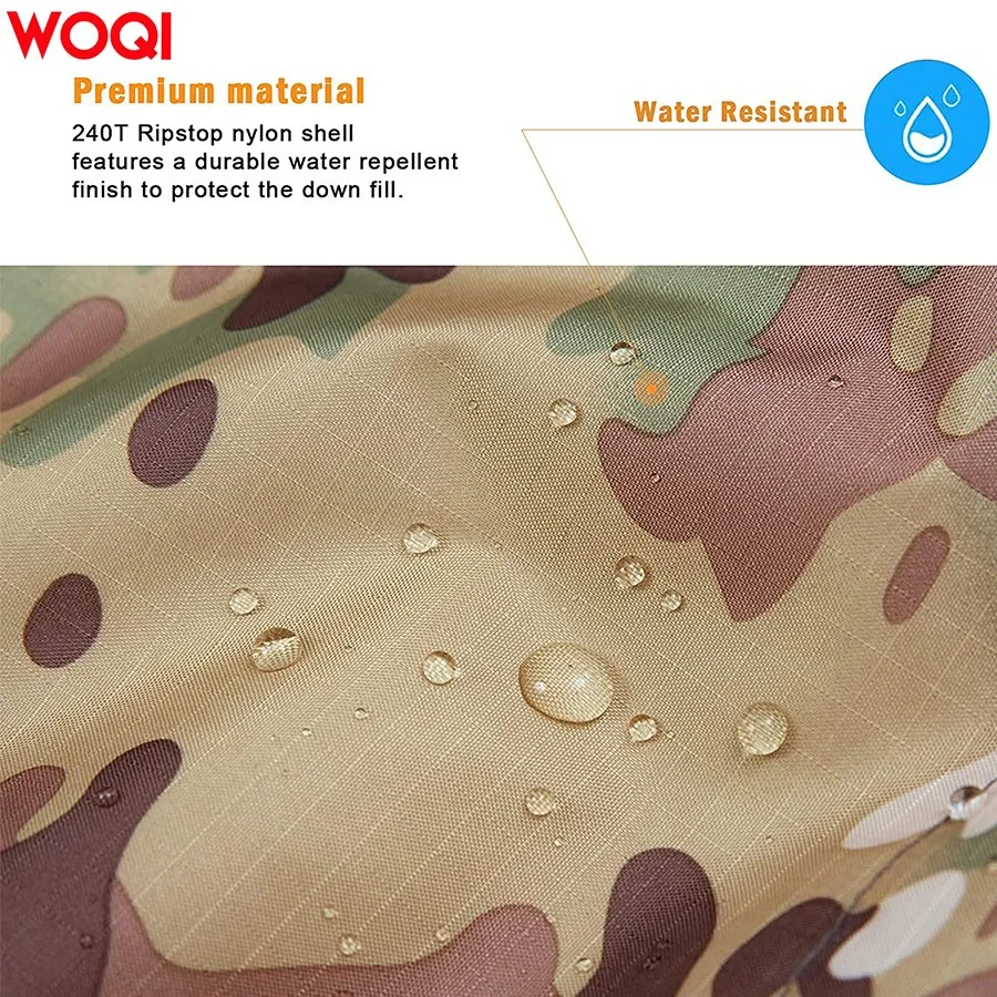 Woqi Waterproof Down Camping Ultralight Wearable Sleeping Bags for Very Cold Weather