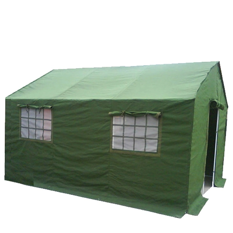 300GSM Polyester Canvas Waterproof 10 Man Military Relief Tent for Outdoor