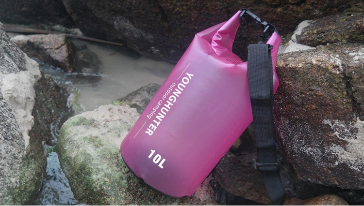 Custom Logo 35L 500d PVC Tarpaulin Motorcycle Camping Outdoor Sport Waterproof Dry Bag Back Pack Backpack