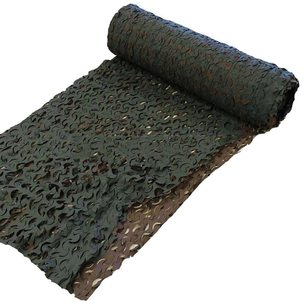 Military Style 3X6m Woodland Camo Print Flame Retardant and Water Proof Shooting Hunting Camouflage Net