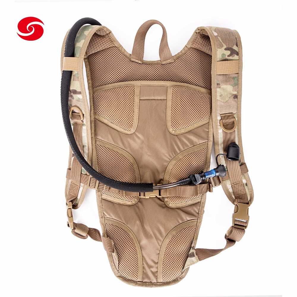 Custom Multicam Camouflage Outdoor Military Army Hydration Pack Bag with Water Bladder