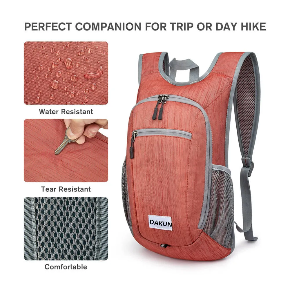 Lightweight Small Travel Outdoor Packed Foldable Shoulder Hiking Backpack