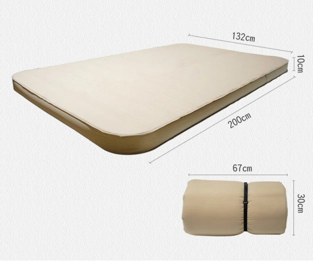 Highly Quality 3D Sponge Self Inflatable Sleeping Mat Ultra-Thick Memory Foam 10cm Comfortable Air Camping Pad