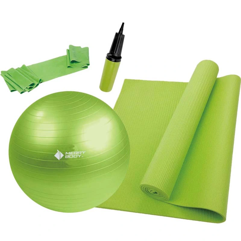 5in1 Yoga Set Including Yoga Mat Ball Foam Roller Block and Strap