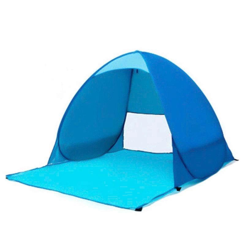 UV Protection Auto Canopy Beach Sun Shelter Shade Cabana for Outdoors Pop up Baby Beach Tent Portable Wyz16770