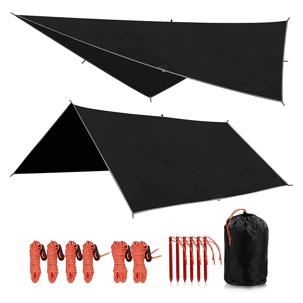 Hammock Rain Fly Waterproof and Lightweight Tent Tarp for Camping