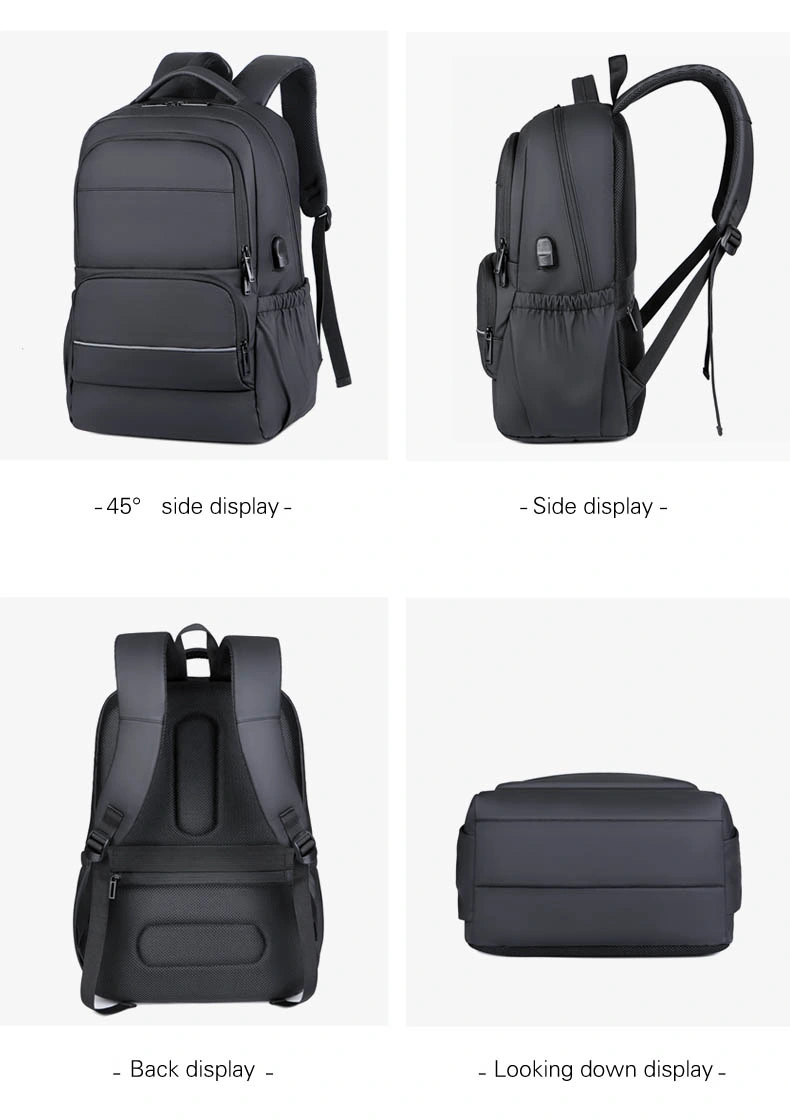 Sympathy Wholesale Big Capacity Customized Business Laptop Backpack Quality Backpack for Adults USB Travel Backpack