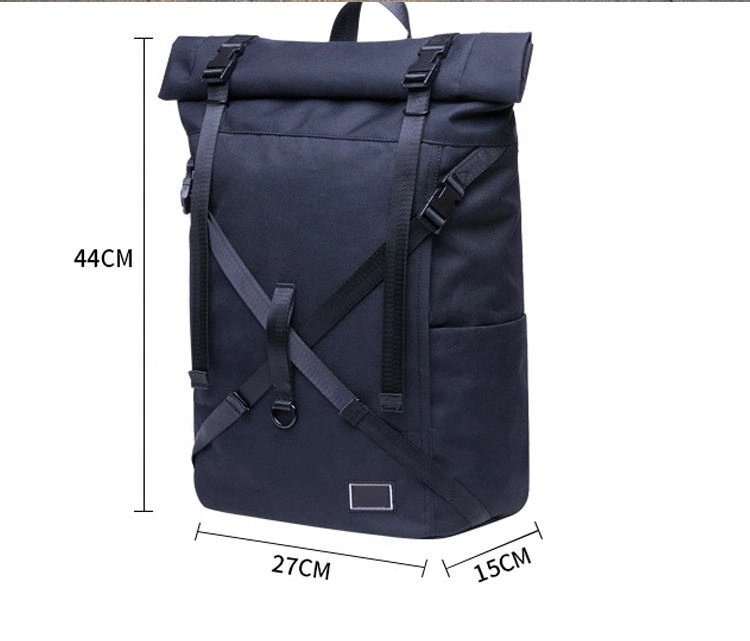 Travelling Roll Top Backpack for Men waterproof Roll Top Daypack Athletic Training Sports Bag Luggage Backpack