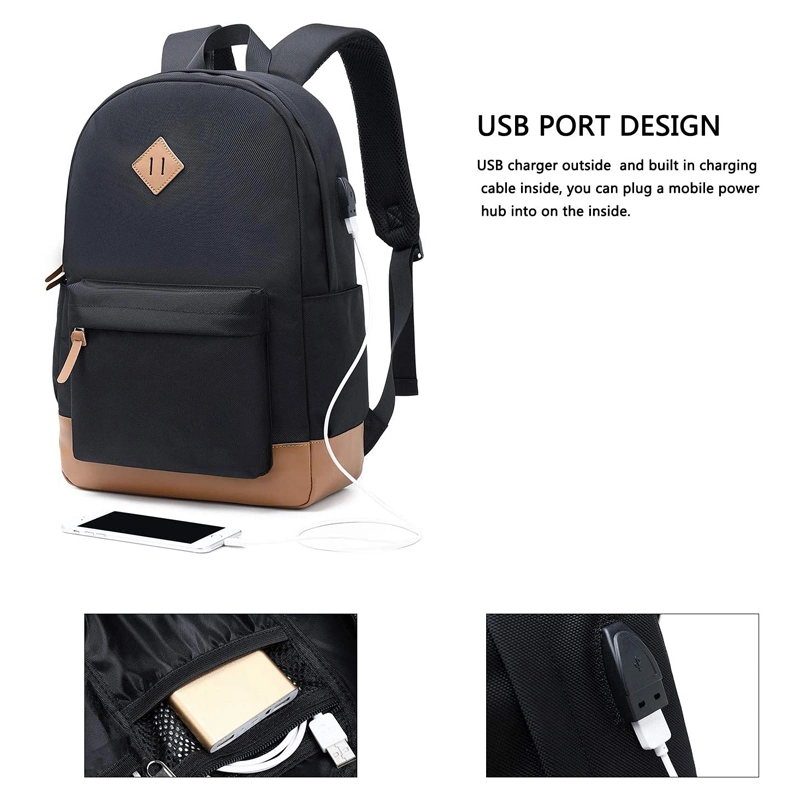 Classical Women Travel Backpack College Men Water Resistant Laptop School Bag Backpack