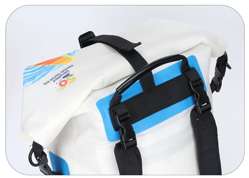 OEM Custom Logo Boating Hiking Kayak Water Proof Floating Roll Top Dry Backpack