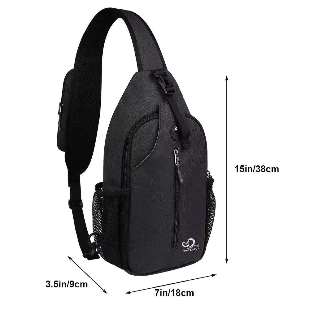 Crossbody Sling Backpack Sling Bag Travel Hiking Chest Bag Daypack