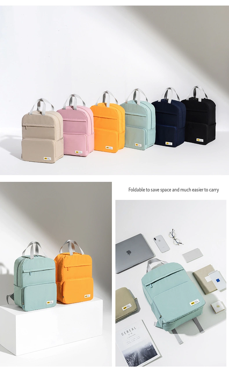 New Design Folding Travel Bag Lightweight Packable Backpack Travel Hiking Daypack Foldable