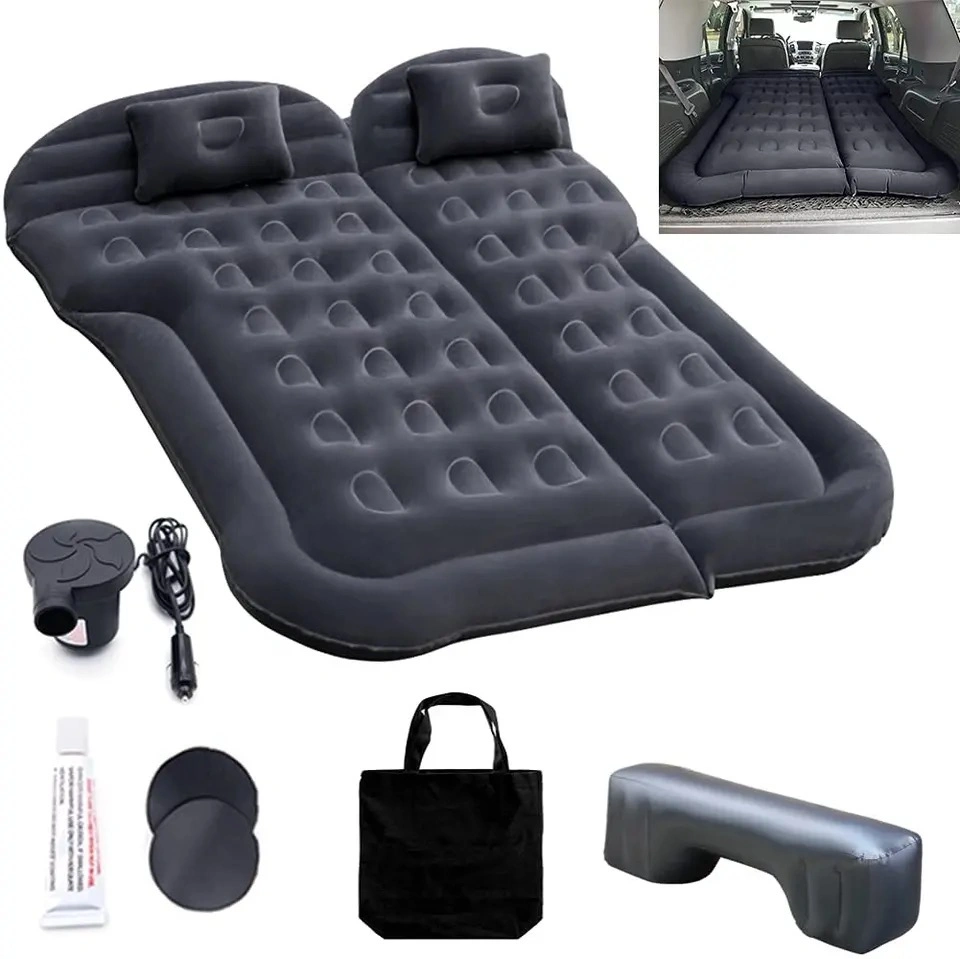 SUV Air Bed Car Inflatable Mattress with Pump 2 Pillows