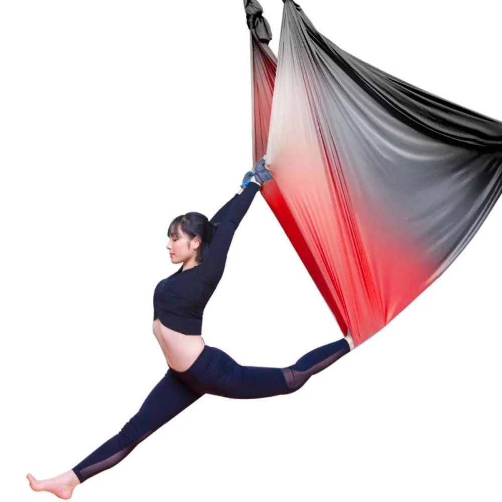 Yoga Swing Kit Aerial Silks Therapy Swing Soft Swing Yoga Hammock Sensory Integration Indoor Outdoor Camping Bl19661