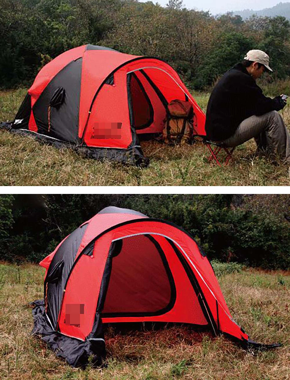 4 Season 2 Man Chinese Modern Outdoor Hiking Tent