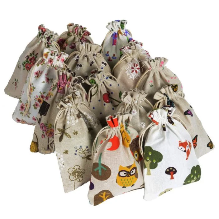 Gold Tree Wholesale Jewelry Storage Gift Cotton Bags