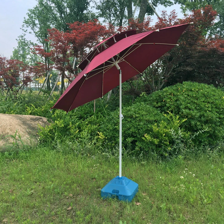 Portable Parasols 9.6FT/300cm Garden Patio Camping Poolside Table Umbrella with Push Button Tilt