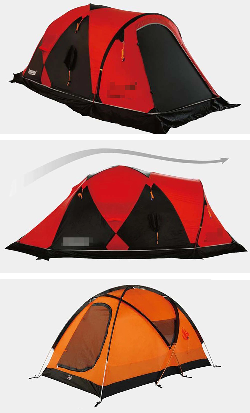 4 Season 2 Man Chinese Modern Outdoor Hiking Tent