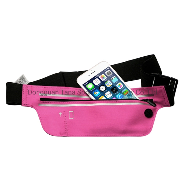 Outdoor Soft Waterproof Hiking Cycling Running Belt Waist Bag Sport Fanny Pack