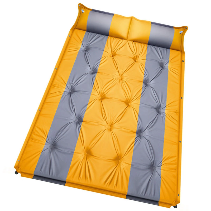 Outdoor Products Camping Mattress Foam Self Inflatable Double People Air Mattresses with Pillows Foldable Mattress
