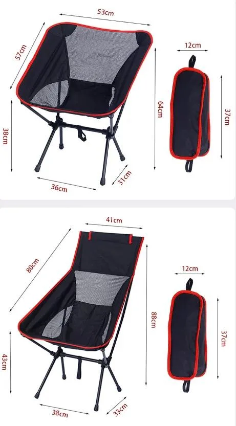 Camping Folding Chair Portable Picnic Furniture