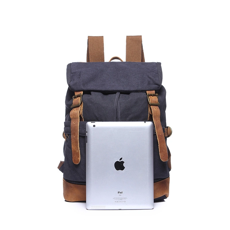 Designer Stylish Waterproof Waxed Canvas Travelling Backpack RS-02271