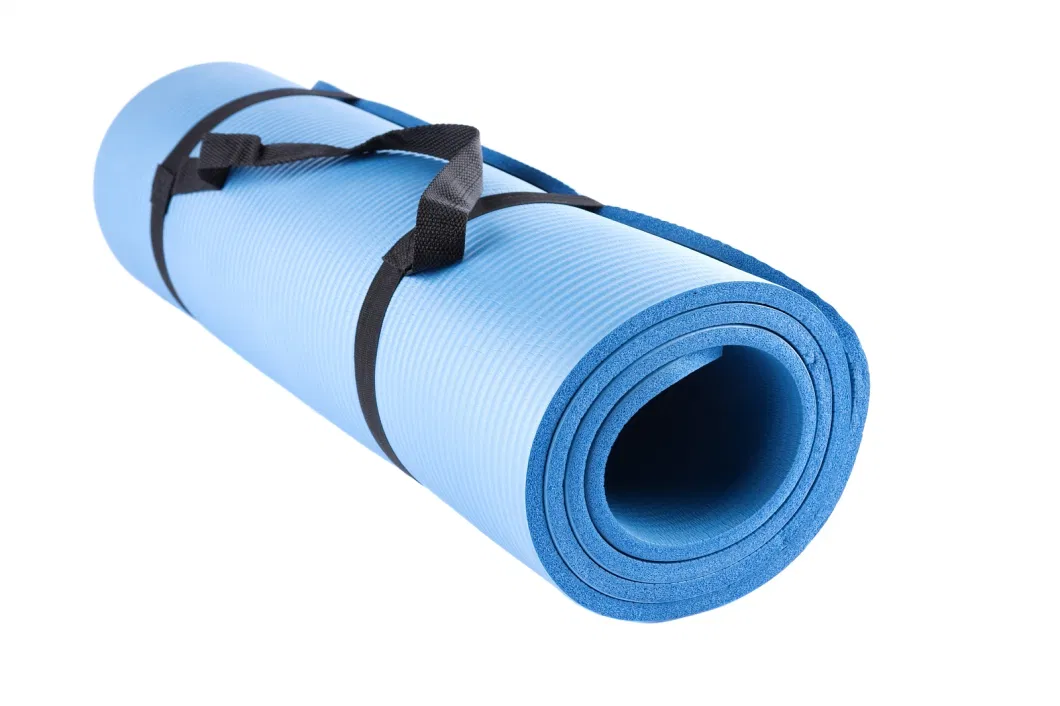 Eco Friendly Cheap Thick Non Slip Exercise Fitness NBR Yoga Mat Manufacturer