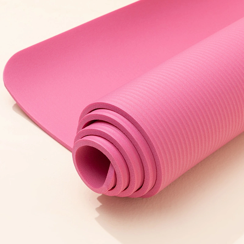 Wholesale Workout Non-Slip PVC Yoga Mat Customize Logo and Color
