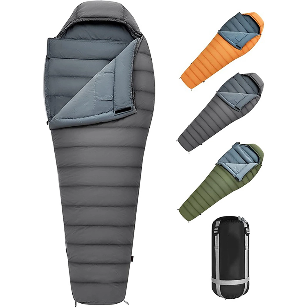 Outdoor Customized Camouflage Design Lightweight Camping Sleeping Bag Can Adapt to Different Temperatures