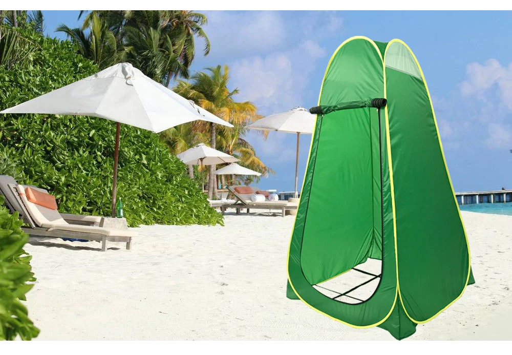 Portable Outdoor Camping Pop up Tent, Portable Camping Instant Toilet/Shower/Changing Room Tent