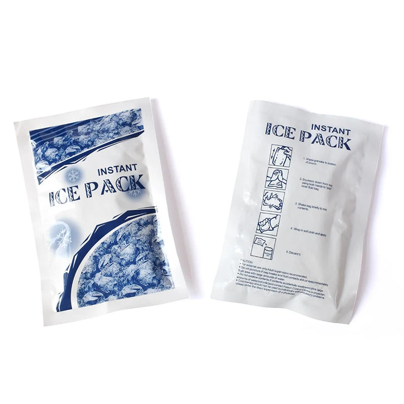 Disposable Custom First Aid Medical Non Toxic Ice Wraps Ice Bags Instant Cold Pack