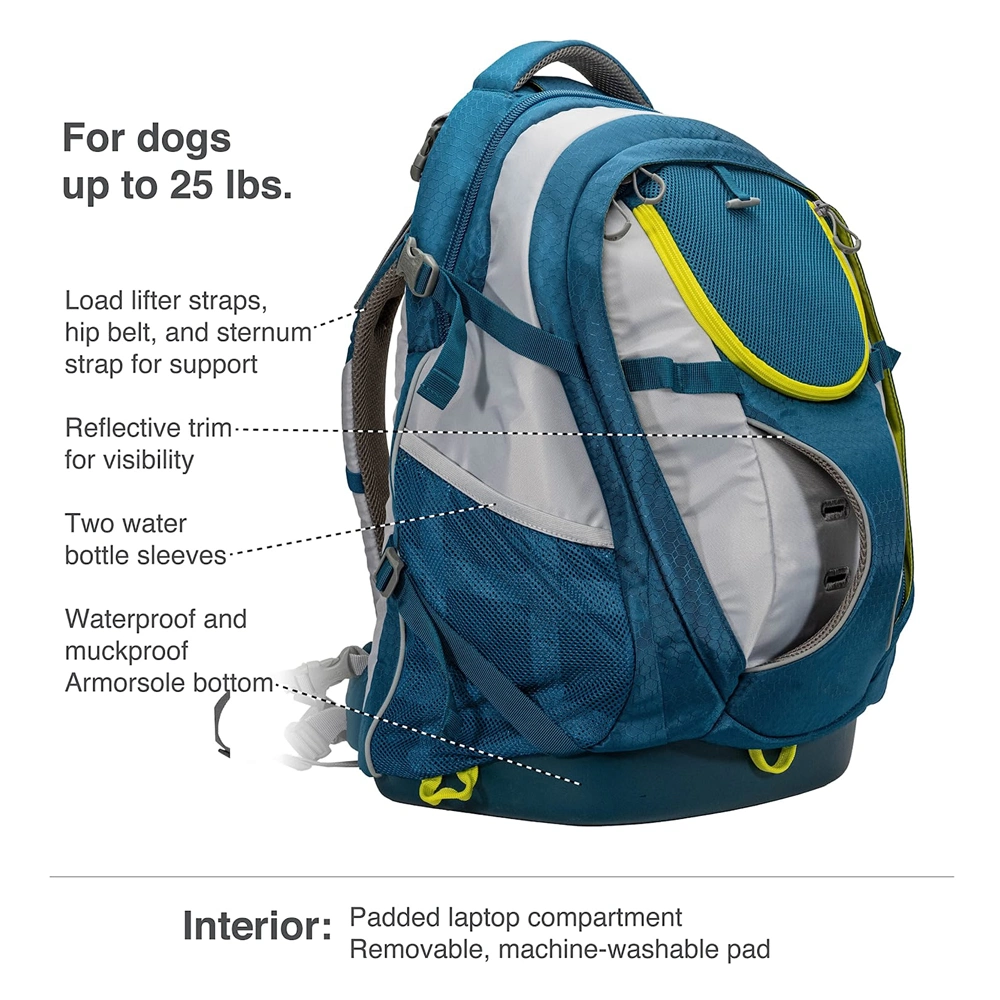 Dog Carrier Backpack for Small Pets - Cat &amp; Dog Backpack for Hiking, Camping or Travel