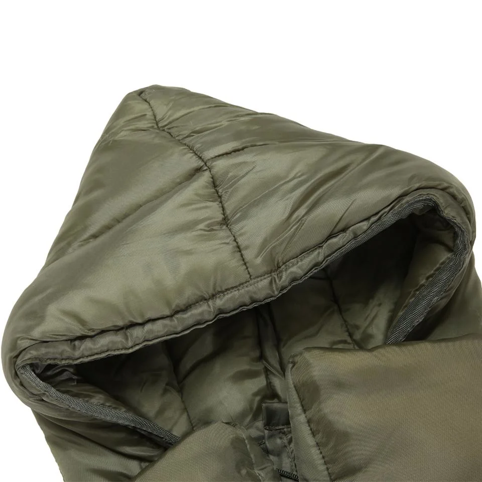 Outdoor Camping Waterproof 210t Lightweight Camping Green Combat Training Tactical Sleeping Bag