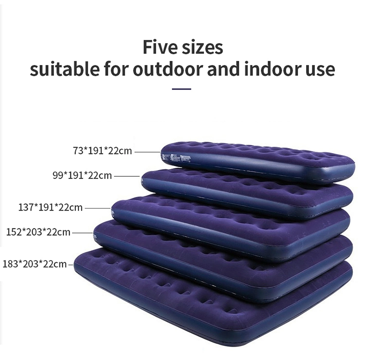 Customized Portable PVC Car Air Mattress Family Outdoor Inflatable Car Travel Back Seat Air Mattress