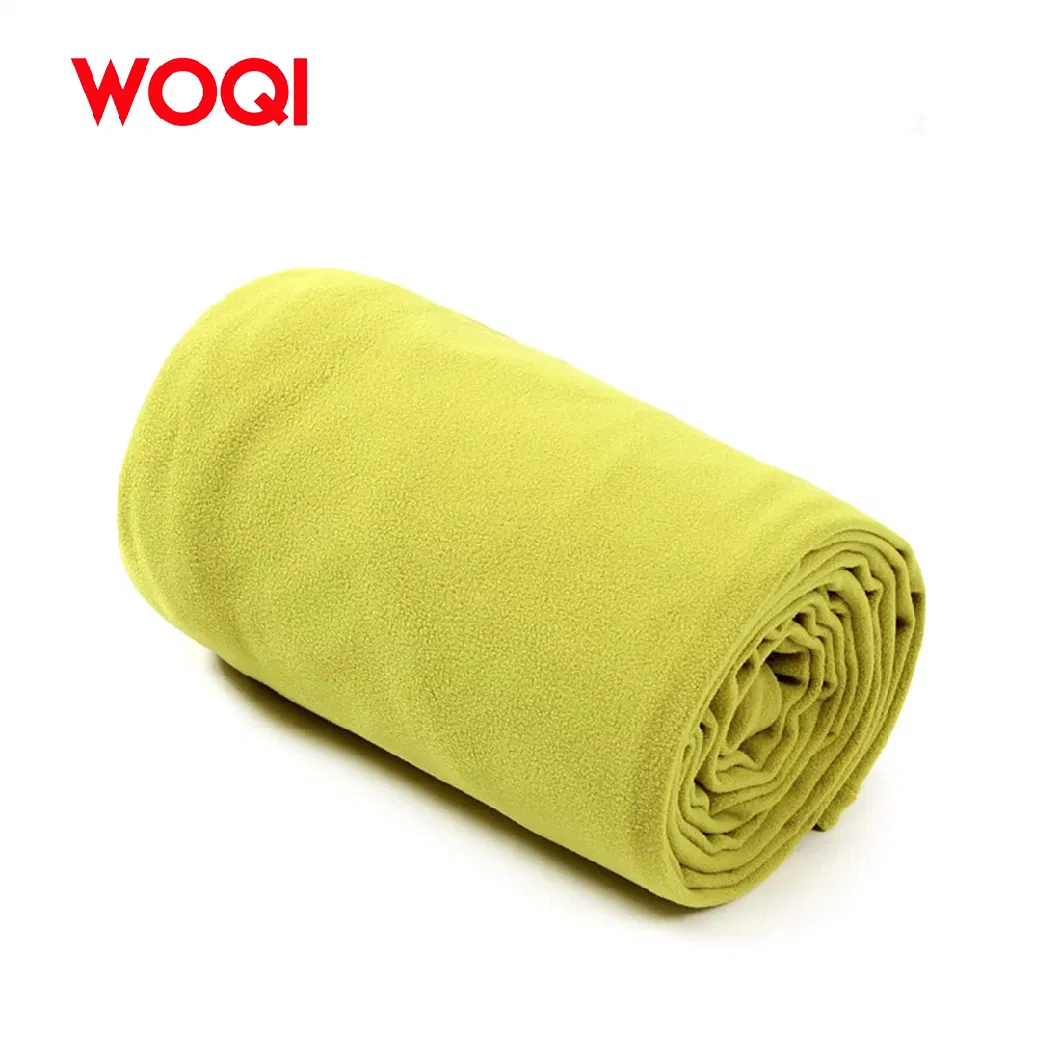 Woqi Wholesale Microfiber Fleece Zippered Sleeping Bag Liners for Camping