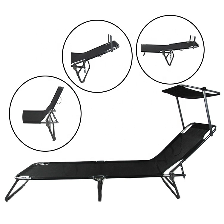 Portable Steel Outdoor Folding Camping Bed