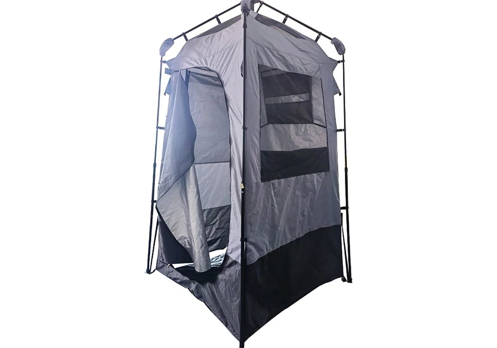 2 Adult UV 50+ Silver Coating Polyester Camping Beach Tent Shade