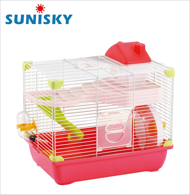 Snow Princess Light Blue Hamster Cage