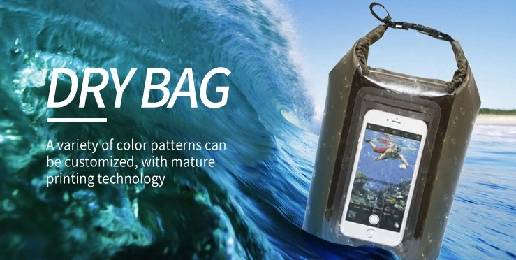 Ocean Pack 5L Fold Dry Beach Bag Backpack Nylon Waterproof
