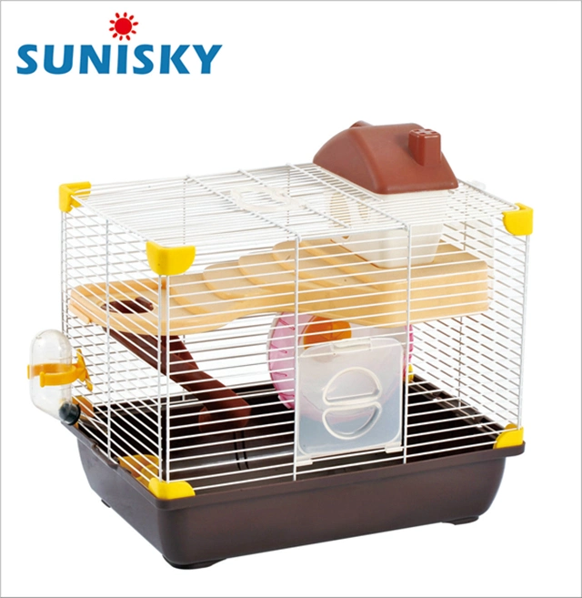 Snow Princess Light Blue Hamster Cage