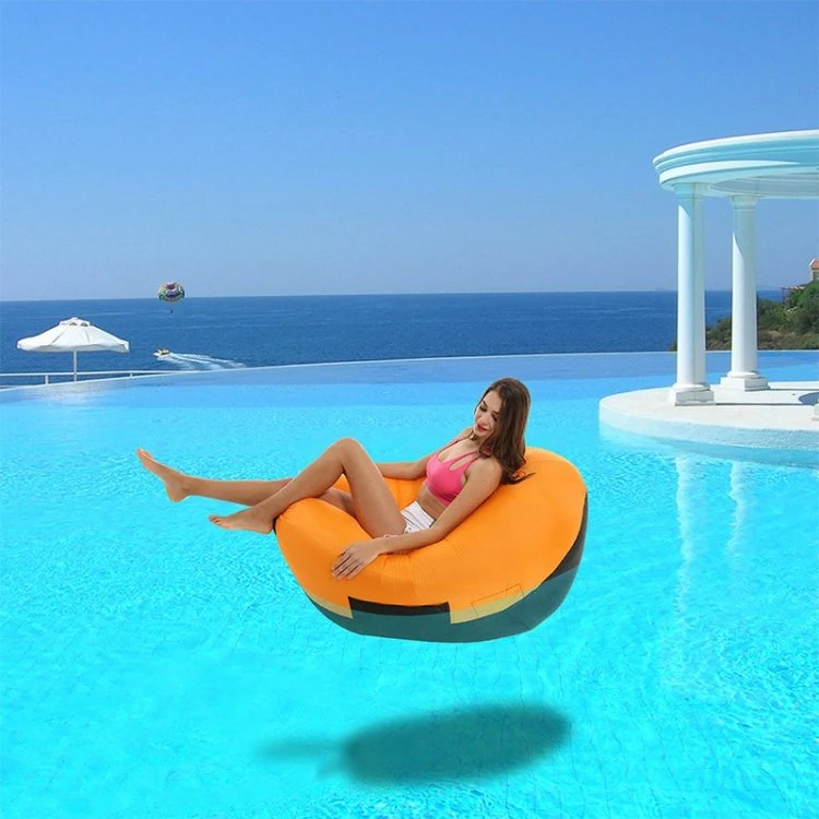 High Quality Airsofa Recliner Inflatable Couch Lounger Camping Air Mattress Sofa Beach Sleeping Lazy Bag