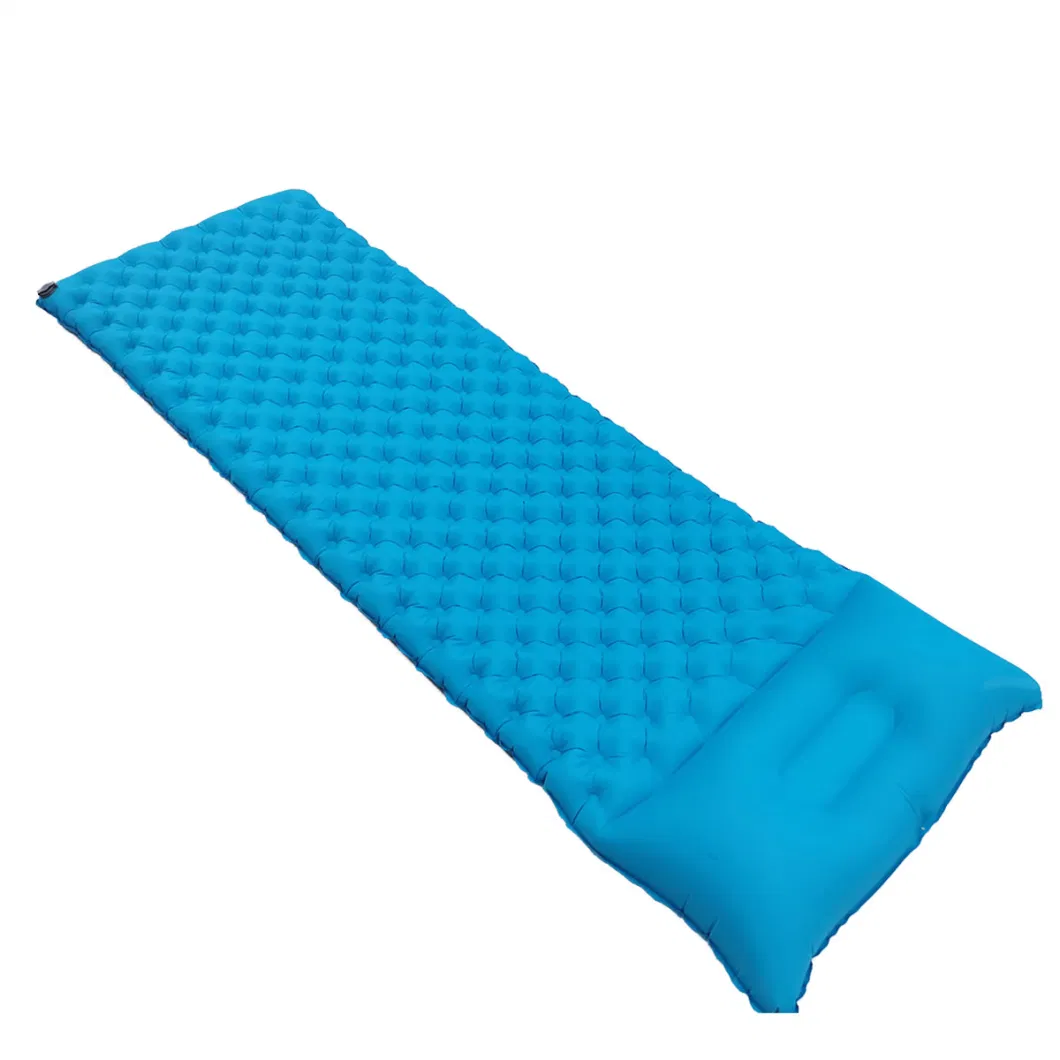 Lightweight Air Bed Sleeping Pad Mat Self-Inflatable Air Mattress for Outdoors