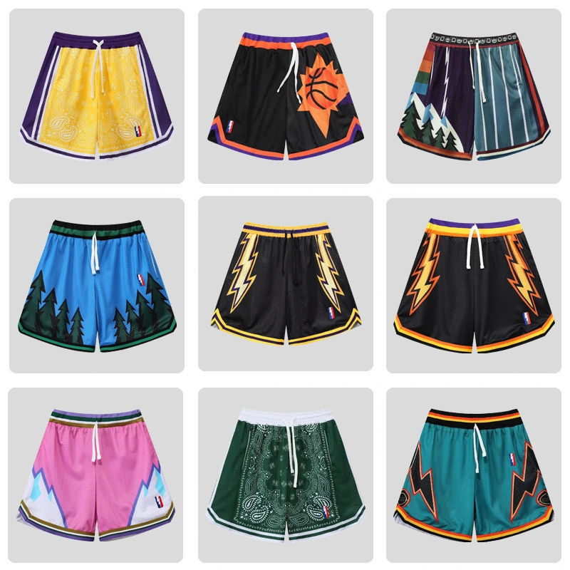 Men Running Fans Workout Gym Basketball Fitness Jogger Mesh Shorts Athletic Wear Men&prime;s High Quality Sports Shorts Casual Shorts