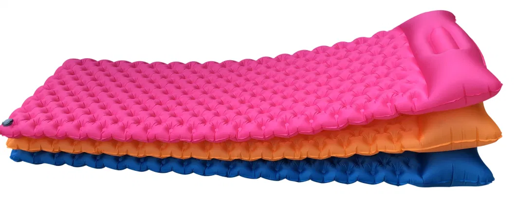 Lightweight Compact Portable Sleeping Mat Air Inflatable Mattress Pad for Camping