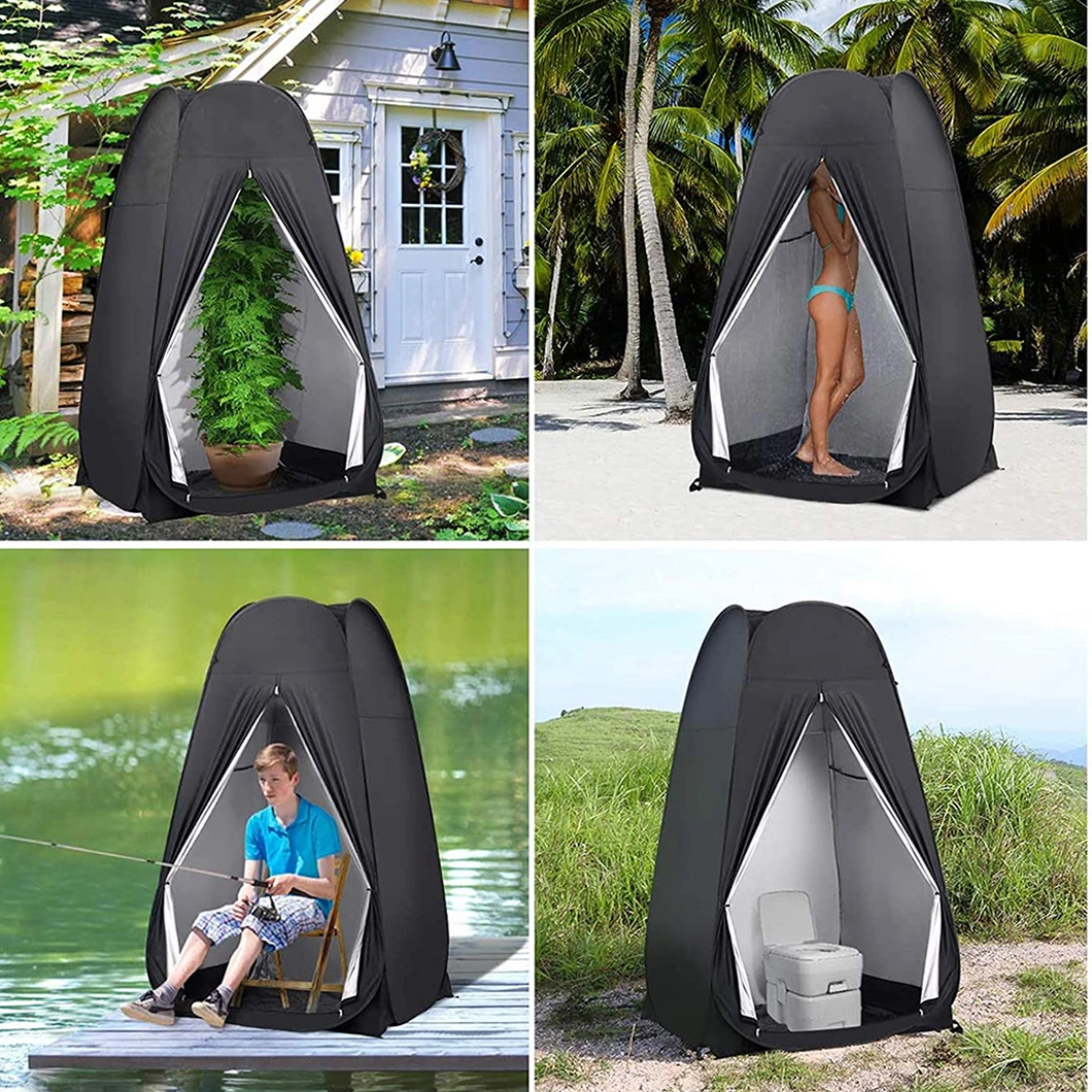 Outdoor Customized Camping Double Door Portable Home Waterproof Shower Tent