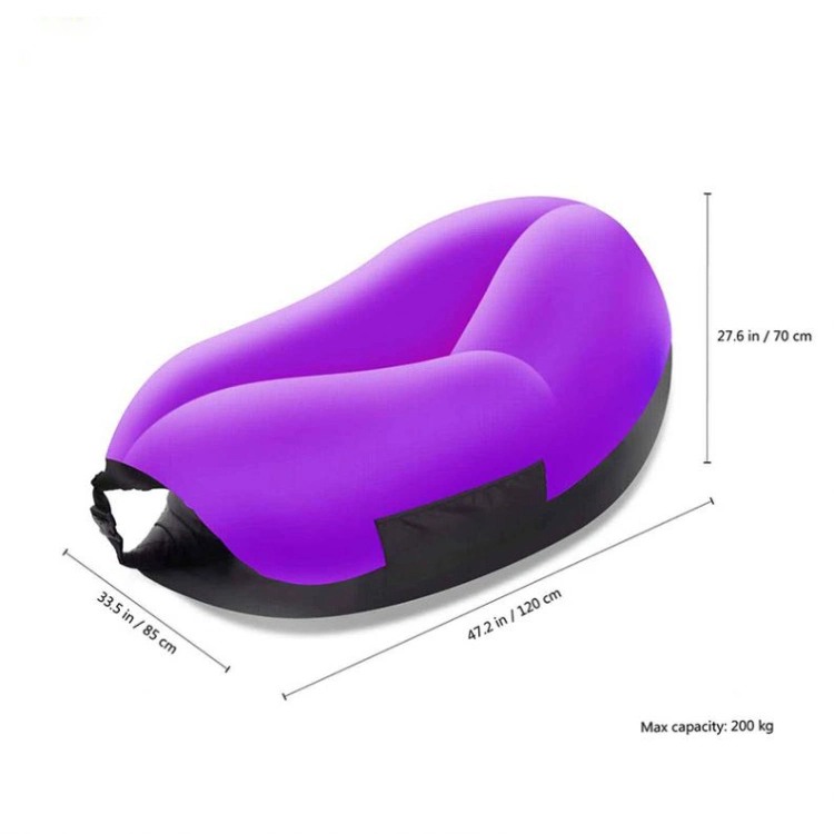 High Quality Airsofa Recliner Inflatable Couch Lounger Camping Air Mattress Sofa Beach Sleeping Lazy Bag