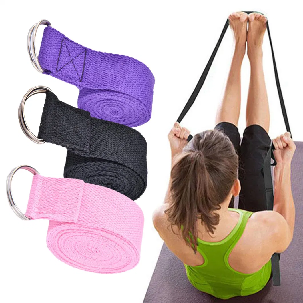 Adjustable Durable Cotton Shoulder Carry Belts Yoga Mat Sling Carrying Strap