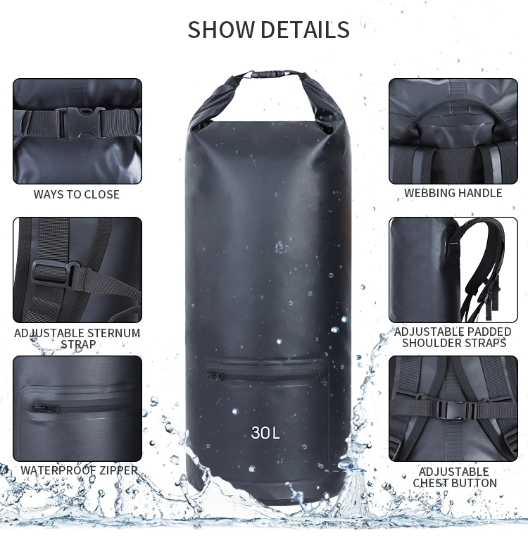 Waterproof 30L Dry Bag Rucksack