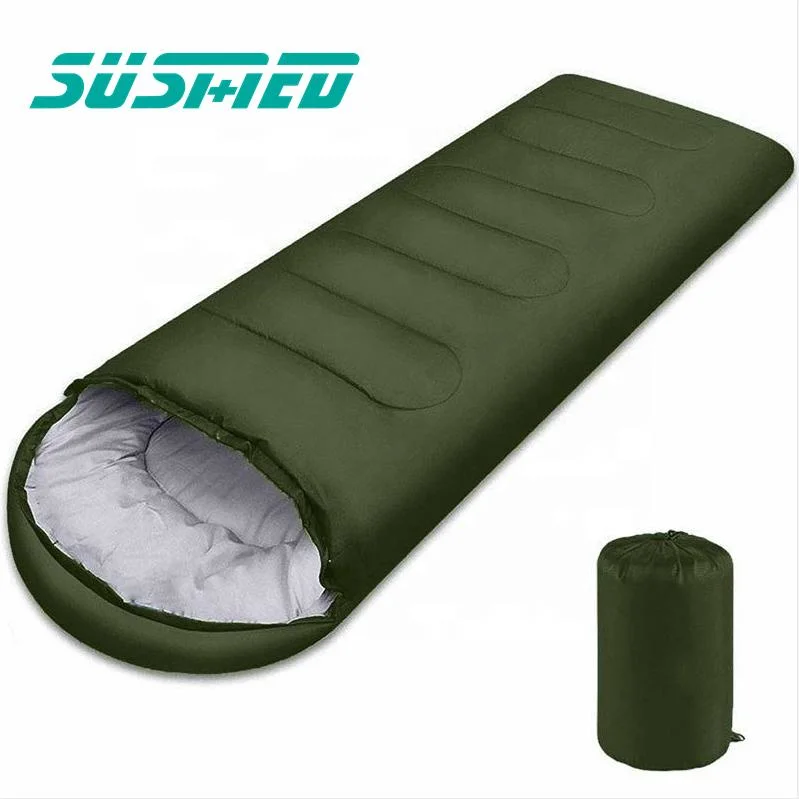 Outdoor Adult Sleeping Bag with Hood Envelope Sleeping Bag